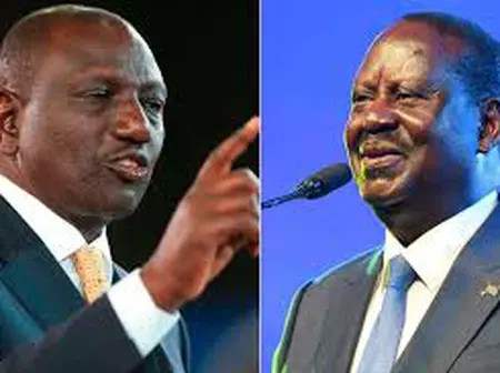 "Not You" Raila Tells Ruto As Who ODM Has Endorsed For Presidential Candidate Is Revealed