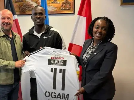 From Kenya to Austria: Ryan Ogam’s New Club Welcomes Him with Fans’ Voices