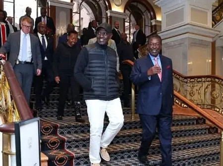 Prime CS Mudavadi Welcomes President Ruto to New York Ahead of UN General Assembly