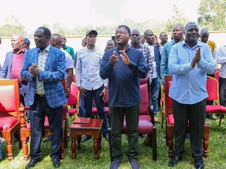 Wetang'ula, Oparanya Issues a Demand to Ruto, Wants Kindiki to be Replaced Before 2027 Election