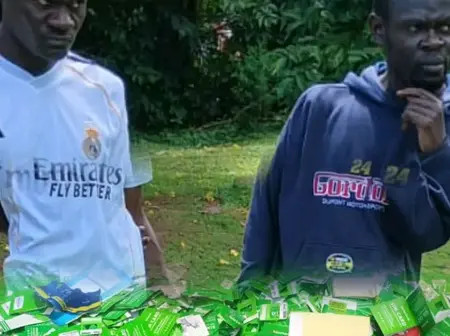 2 M-pesa robbery suspect in western Kenya arrested.