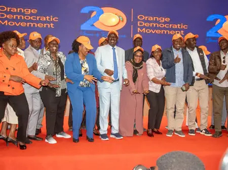 ODM Breaks Silence After Raila Odinga Chaired Party's PG Meeting