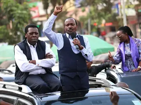 Kalonzo Forced to Pause Speech and Smile as Kiambu Residents Chant This Slogan During Public Address