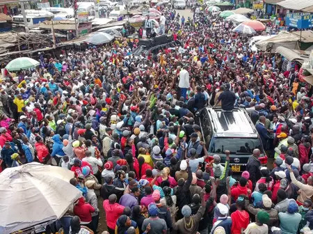 Gachagua Expresses Gratitude To Kangari Residents For Warm Reception