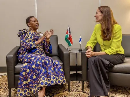 Details of Meeting Between Mama Rachel Ruto and Finland’s First Lady Suzanne Innes-Stubb at State
