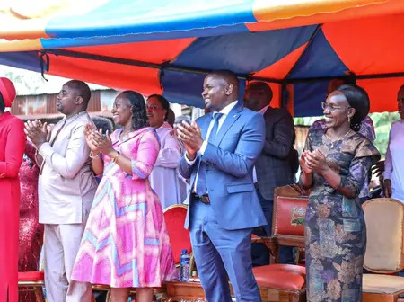 Governor Mutuma, His Spouse Joins Residents Of Thangatha Ward For Nyankine Thanksgiving Crusade