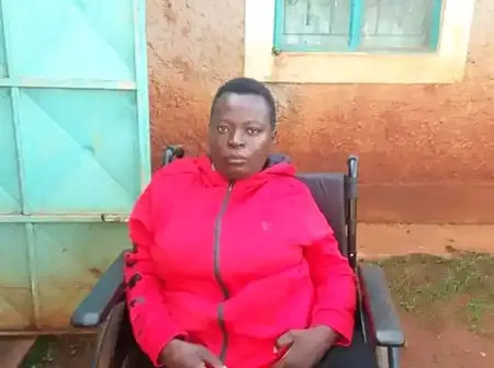 Woman Living with Disability in Kitale Pleads for Wheelchair Support