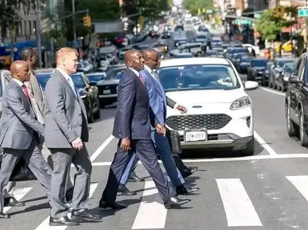Rigathi Gachagua's Ally Quickly Reacts After Mutai Shares Photo of President Ruto in USA