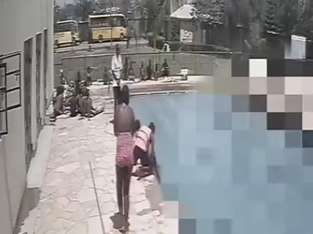 CCTV Captures Last Moments of Grade 6 Daughter from Syokimau, Before Drowning in School Pool