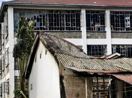 Situation at Litein Boys Following Students Rampage Last Night (Photos)