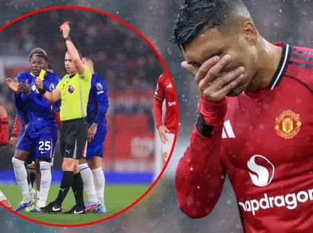 Disagreement Erupts Over Casemiro’s Controversial Red Card vs Chelsea