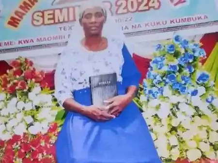 Ndio Huyu" Photo Of Zaituni, 'Mama Fua' Allegedly Killed By Her Employee For Stealing Ksh5K Kilimani
