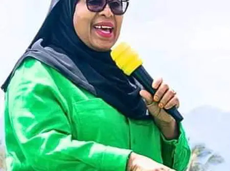 President Samia Receives Heroic Welcome in Songea
