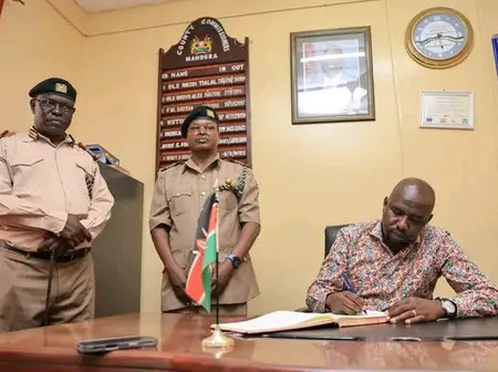 Murkomen Leads High-Level Security Delegation to Mandera for 44th Jukwaa la Usalama